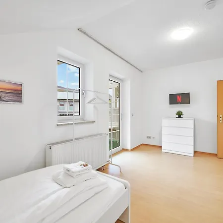 Home2Stay Apartmenthaus Deggendorf Wifi Smart Tv Parking*** Buitenkant foto